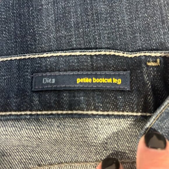 CITIZENS OF HUMANITY Sz 29 Dita Petite Bootcut Leg Medium Wash Womens Jeans - Picture 7 of 7